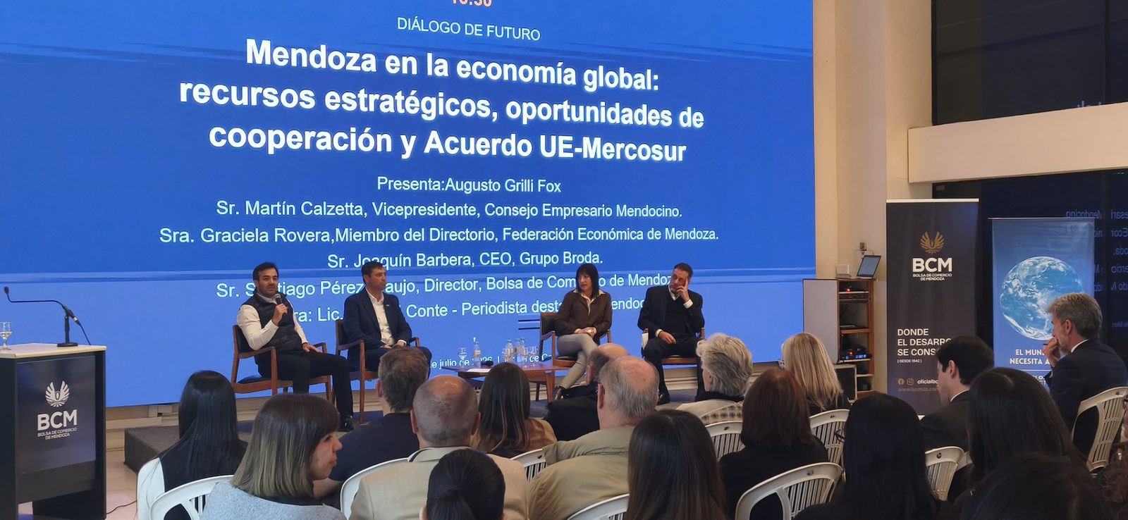 Foro Mendoza Global en la Bolsa de Comercio de Mendoza