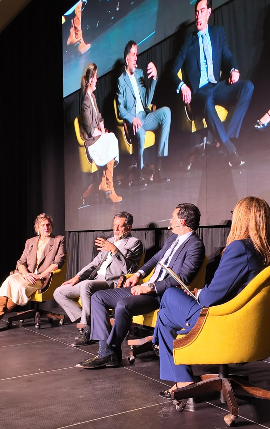 Santiago Pérez Araujo, director de la BCM, durante el panel